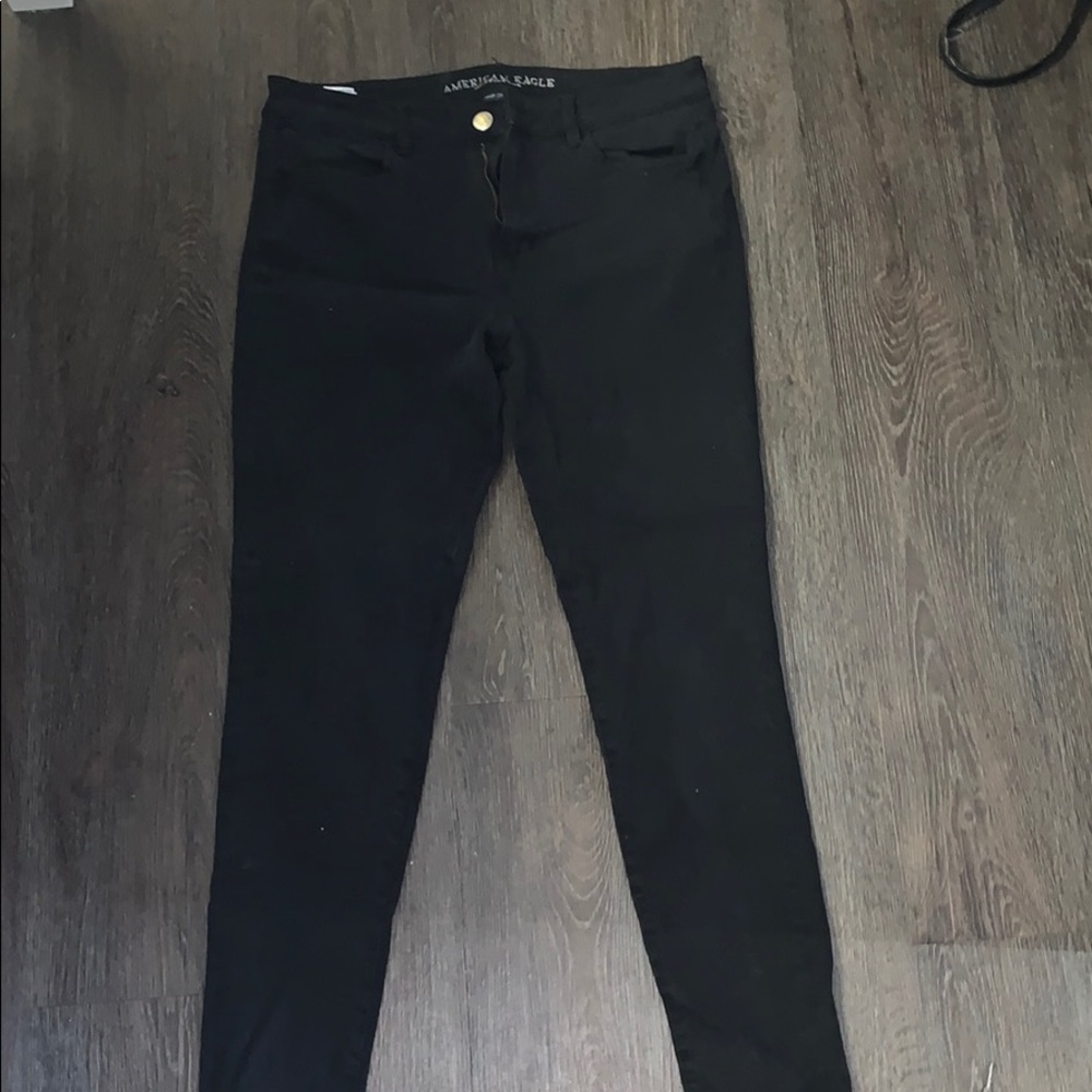 Black Hi-Rise Jegging Jeans Long